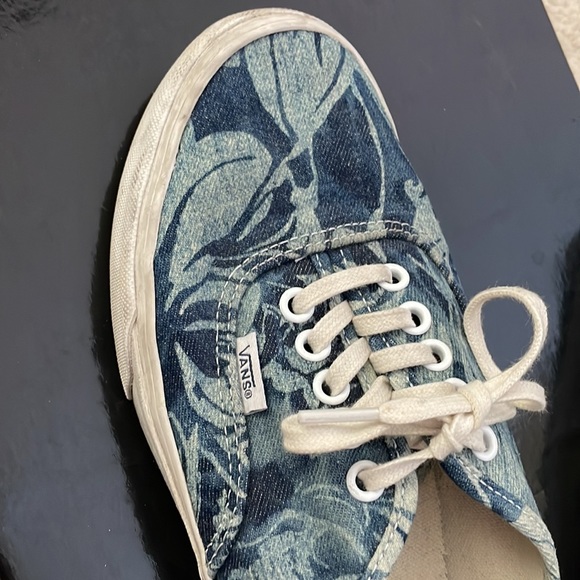 VANS Authentic Sneakers- patterned blue - Picture 4 of 5